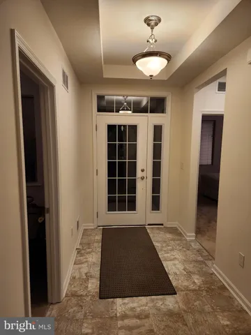 a view of a entrance door of the house