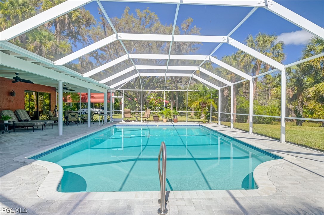 4601 Orange River Loop Road Fort Myers, FL 33905 - Photo 15 of 50 a house view with a outdoor space