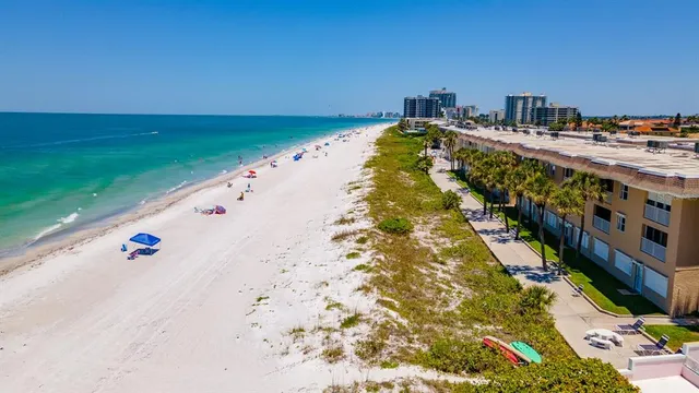 a view of a lake and mountain