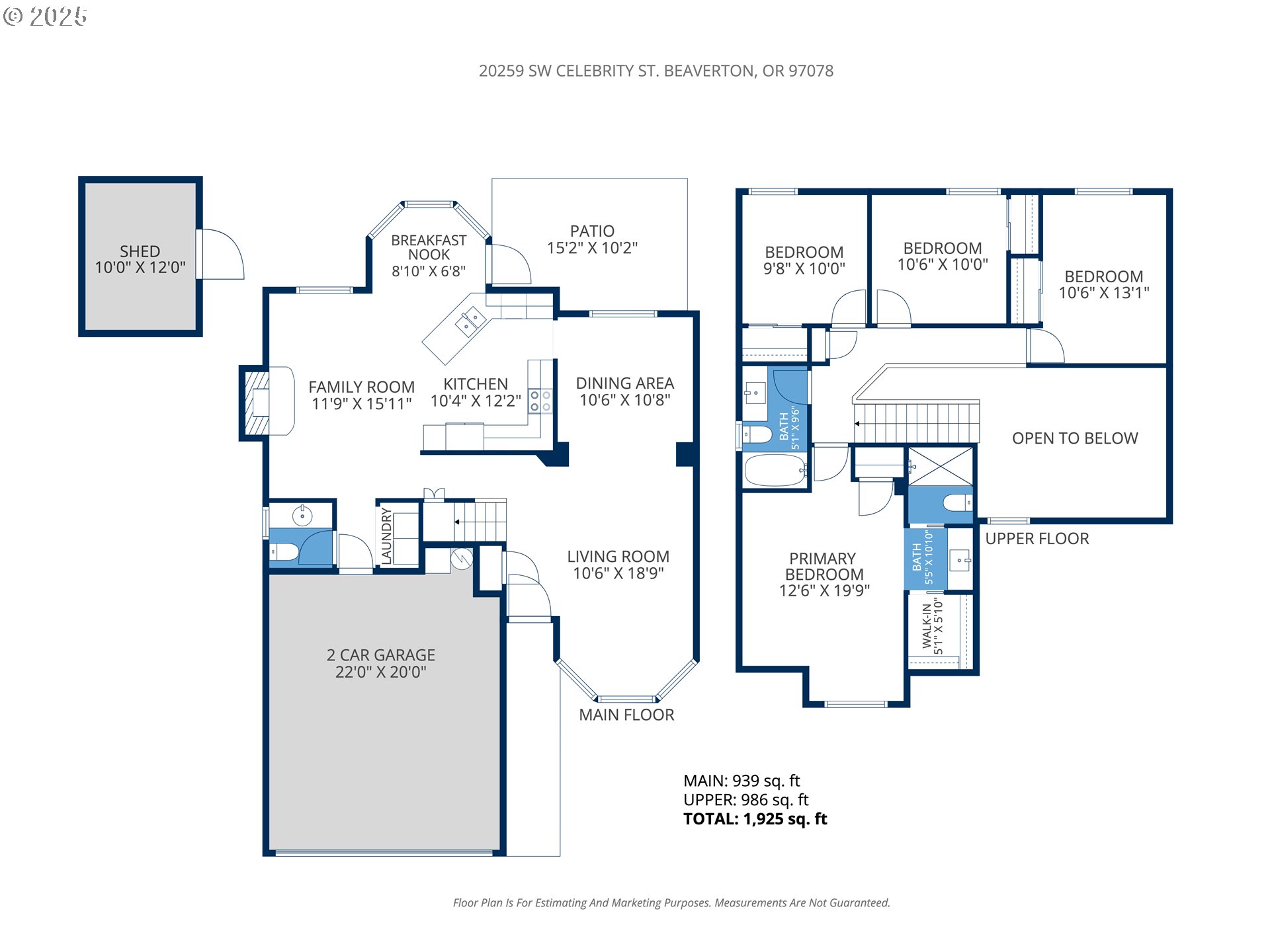 20259 Southwest Celebrity Street Beaverton, OR 97078 - Photo 40 of 40 a picture of a room with a white wall and sign