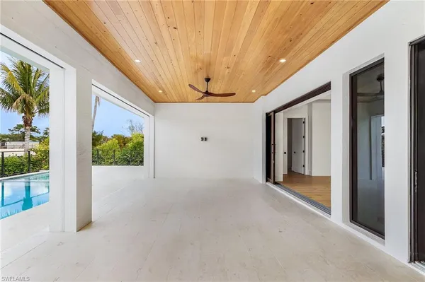 a view of a hallway