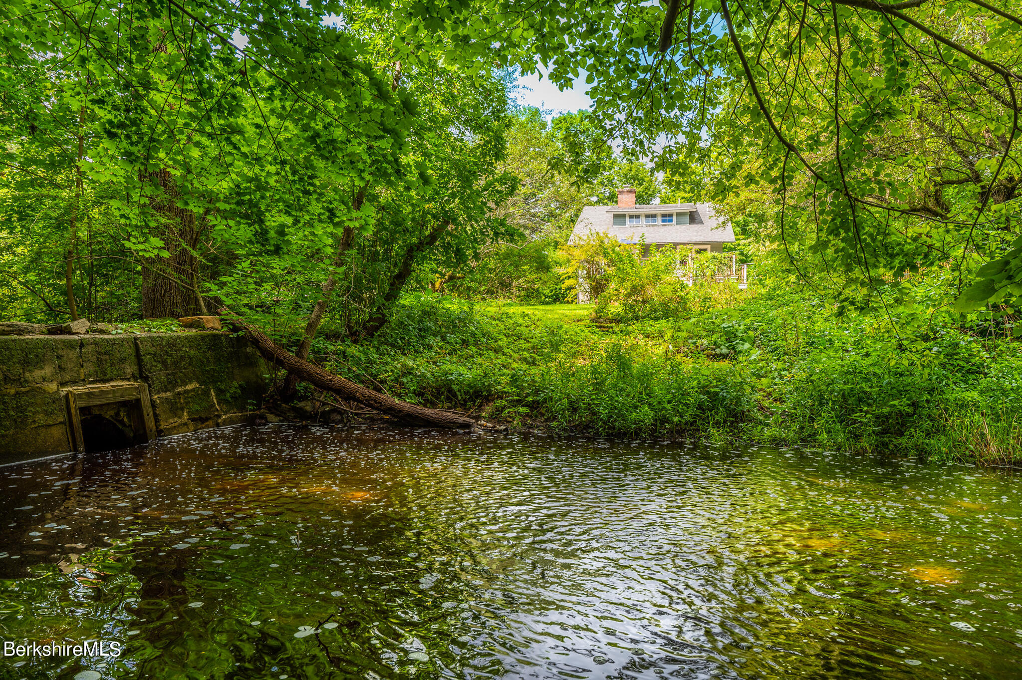 14 Yale Hill Road Stockbridge, MA 01262 - Photo 26 of 32 Brook dam