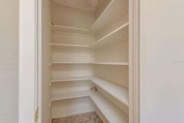 a view of a room with shelf