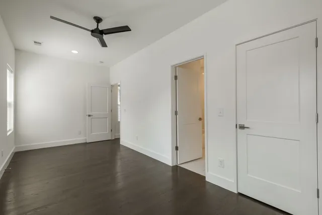 wooden floor in an empty room