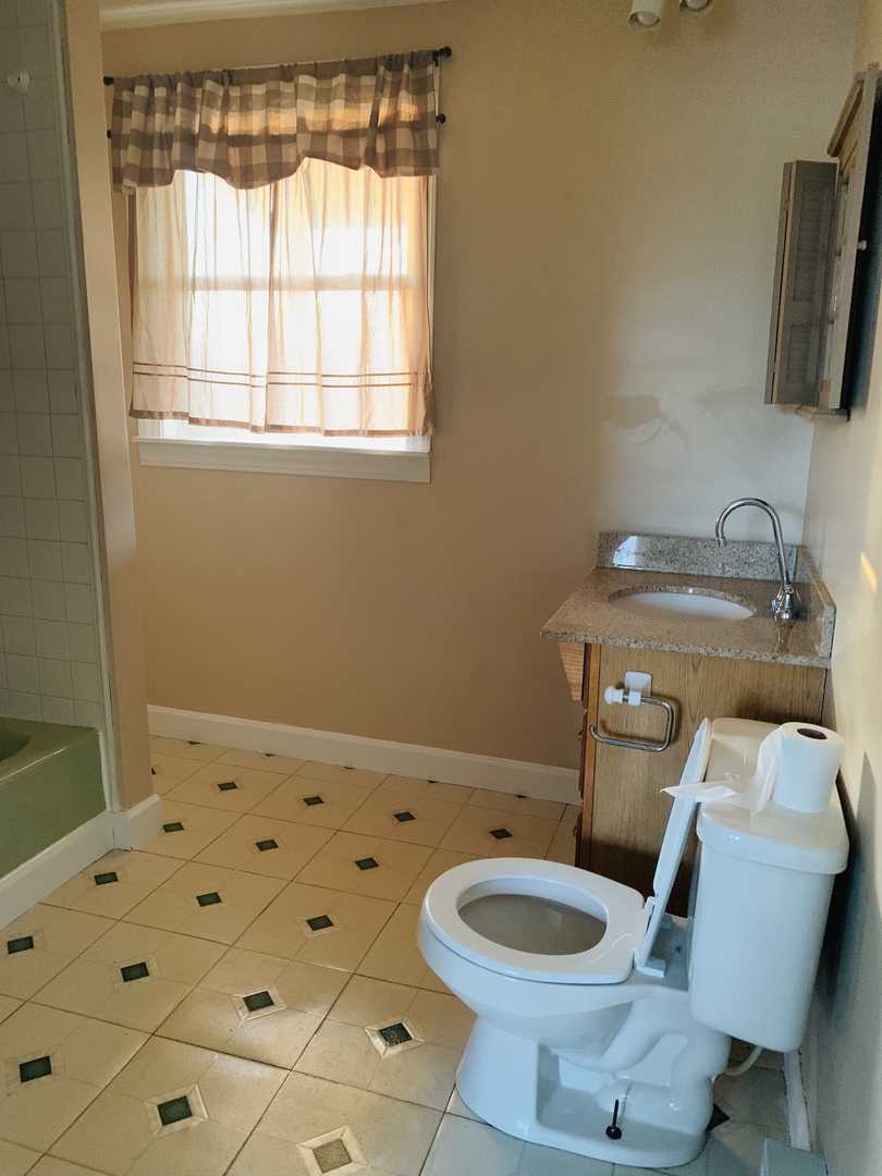 5230 State Road Burbank, IL 60459 - Photo 18 of 26 a bathroom with a sink toilet and mirror