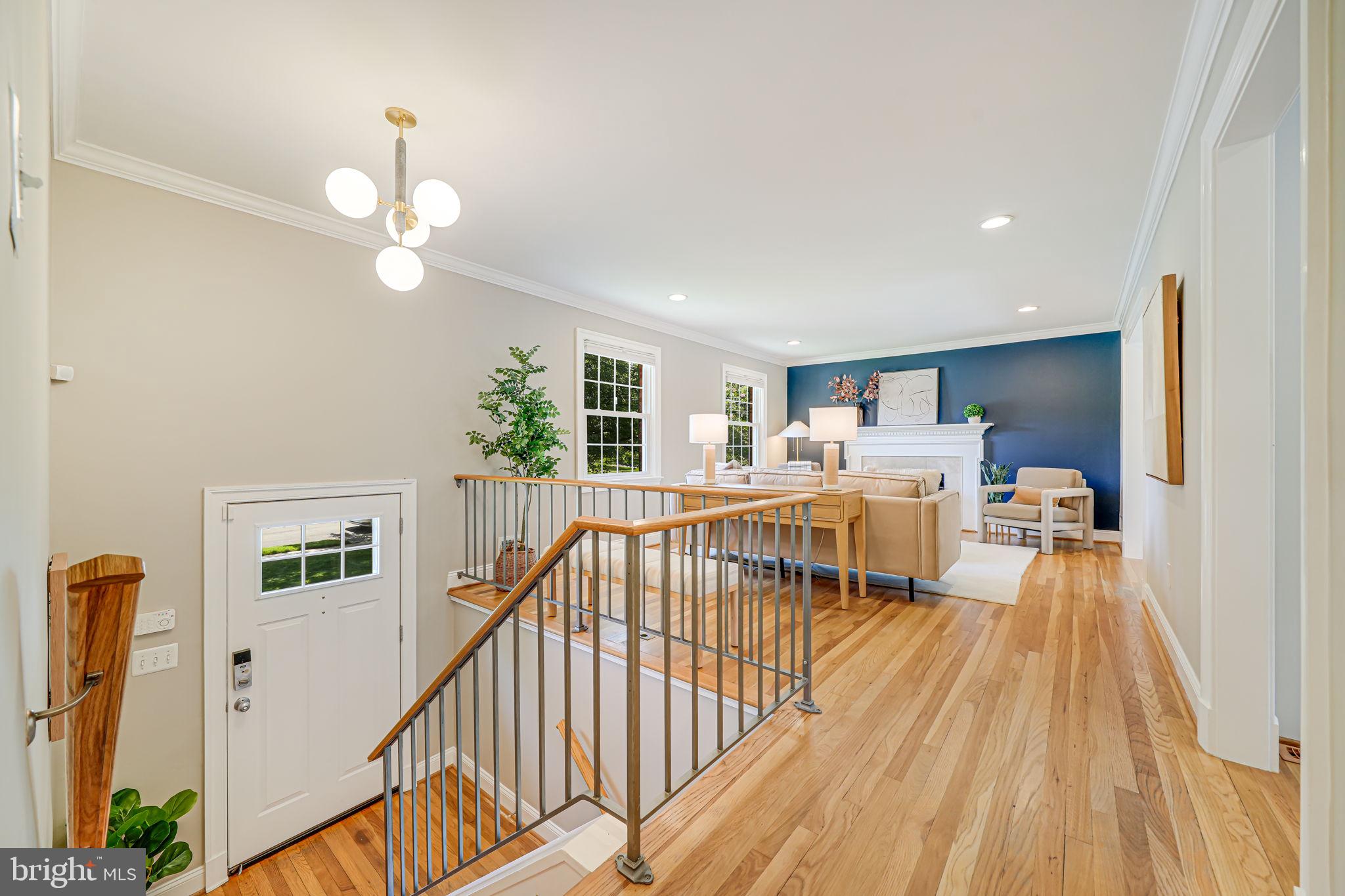 1930 Foxhall Road McLean, VA 22101 - Photo 4 of 62 a view of a dining room with furniture window and wooden floor