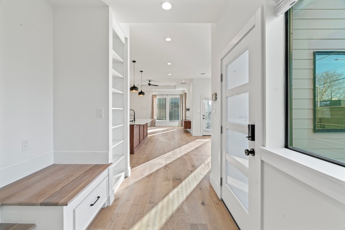 3802 Commerce Street Houston, TX 77003 - Photo 3 of 45 Step into 3802 Commerce through a bright, welcoming entryway designed for real life. With convenient storage and a functional drop zone, it’s the perfect spot to kick off your shoes and stay organized on the go.