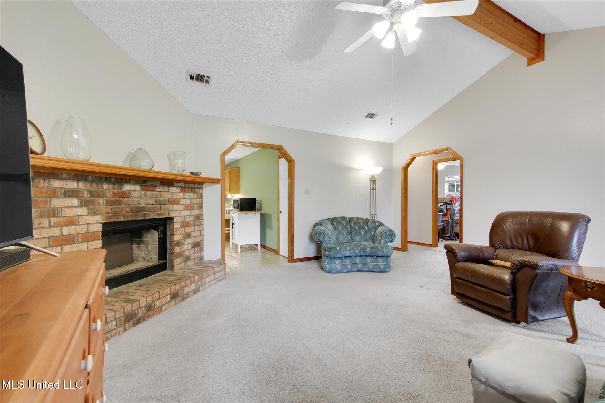 8809 Old Walnut Road Ocean Springs, MS 39564 - Photo 8 of 30 Side view of living room #2