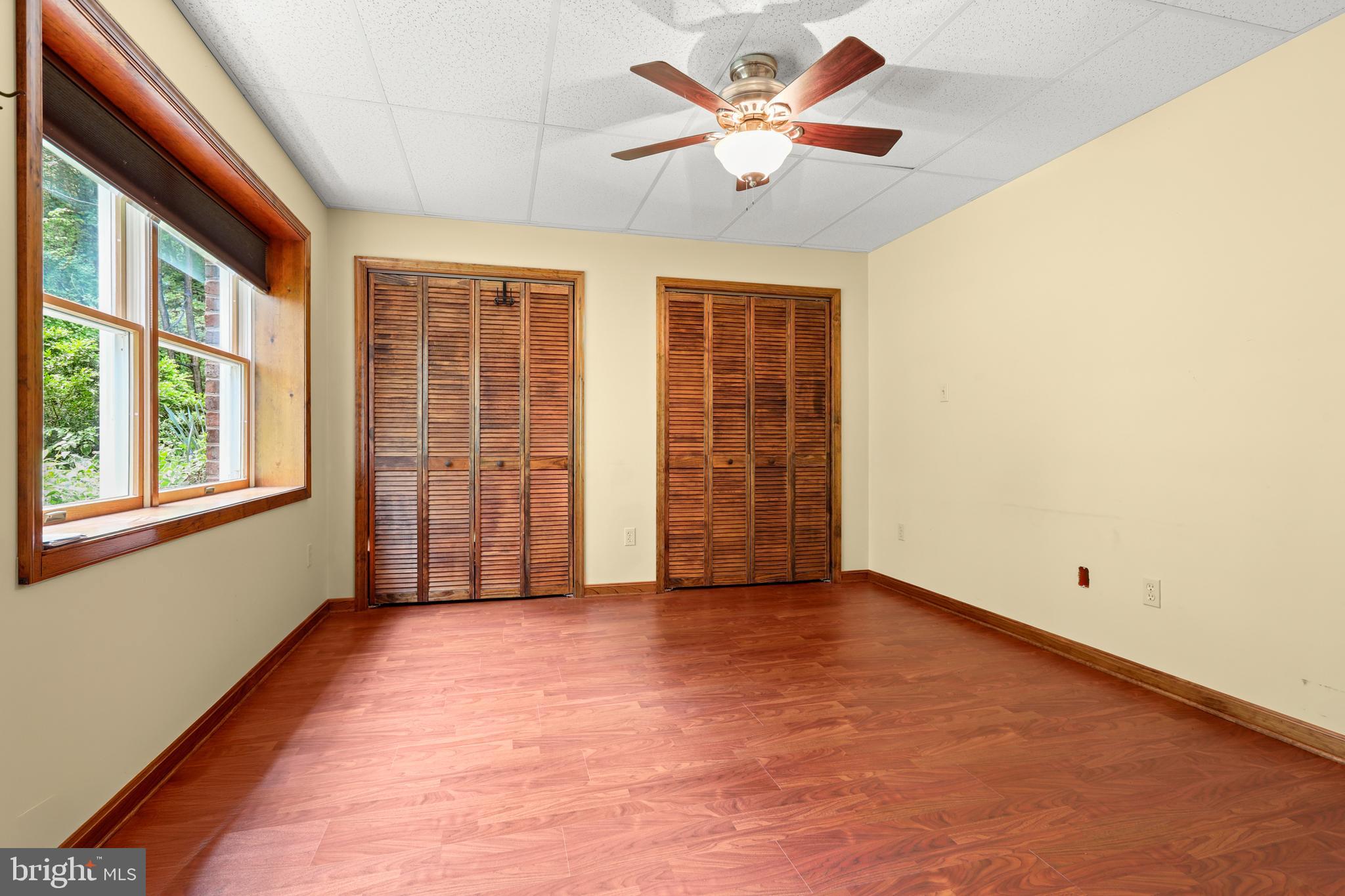 5602 Patterson Road Baldwin, MD 21013 - Photo 83 of 88 LL Bedroom #4 with ceiling fan with lights