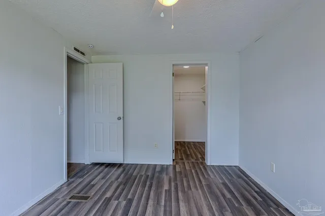 a view of wooden floor