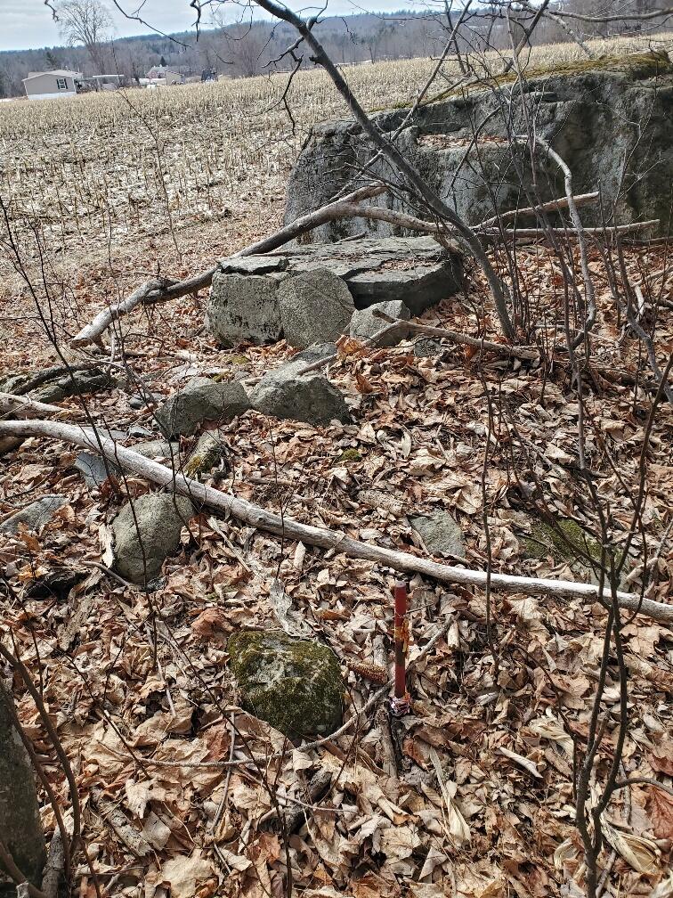 0 Burrough Road Dover-Foxcroft, ME 04426 - Photo 11 of 35 back line by capped pin