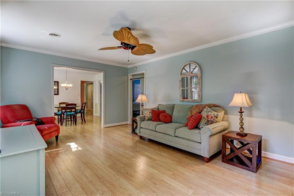 4932 Tower Road, Unit A Greensboro, NC 27410 - Photo 10 of 24 Living Room