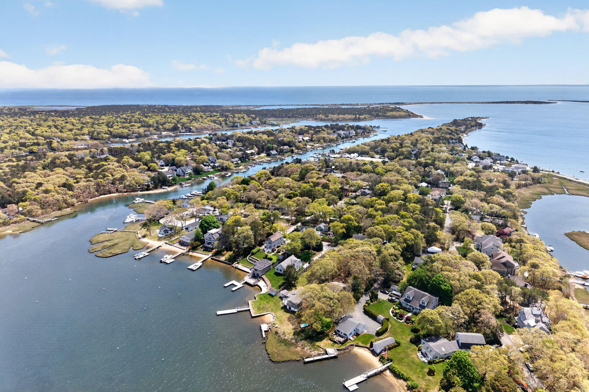 11 Clamshell Lane Mashpee, MA 02649 - Photo 5 of 43 an aerial view of multiple house