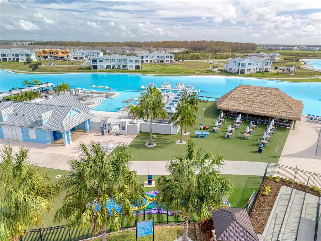 8309 Hardy Bay Loop Wesley Chapel, FL 33545 - Photo 18 of 24 an aerial view of a house with a outdoor space