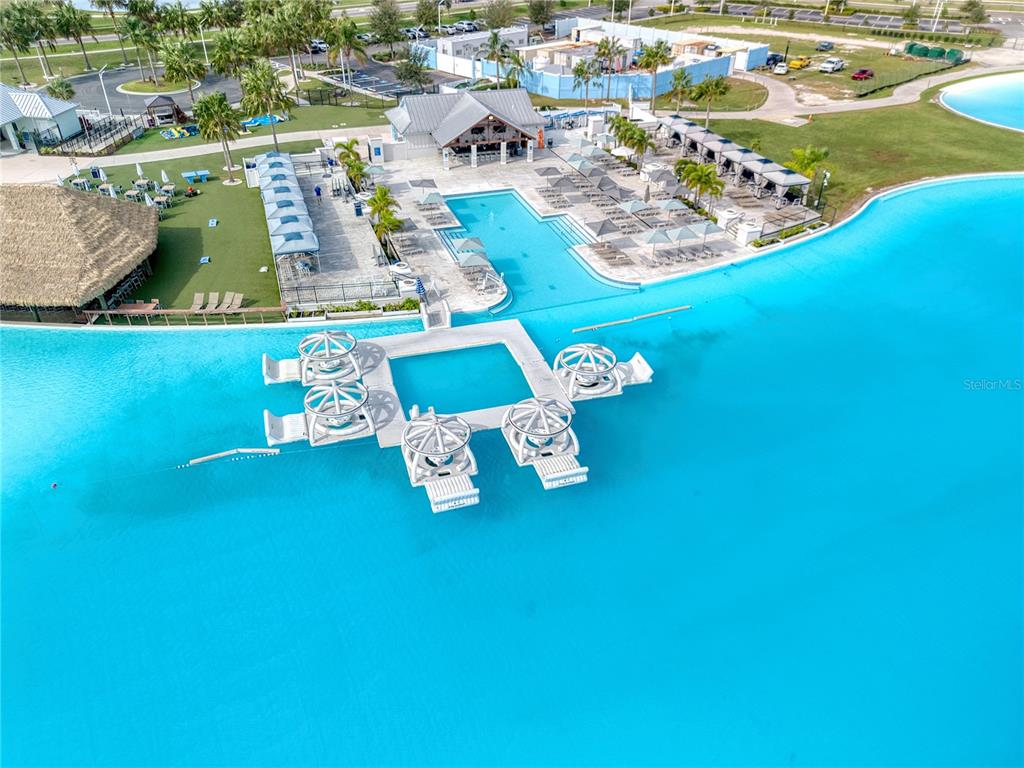 8309 Hardy Bay Loop Wesley Chapel, FL 33545 - Photo 21 of 24 an aerial view of a house with a ocean view