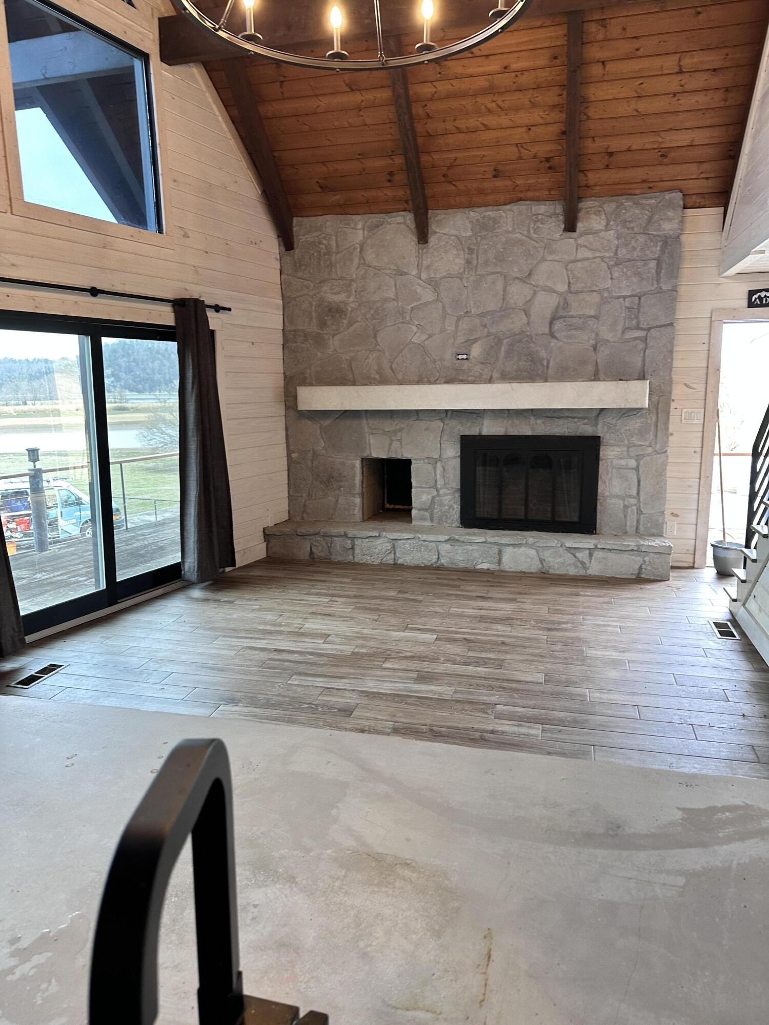 260 Windmill Lane Georgetown, TN 37336 - Photo 8 of 19 a view of a fireplace with wooden floor