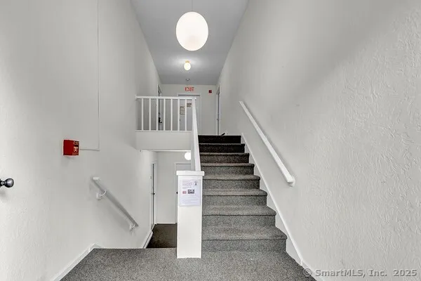 a view of entryway and hall