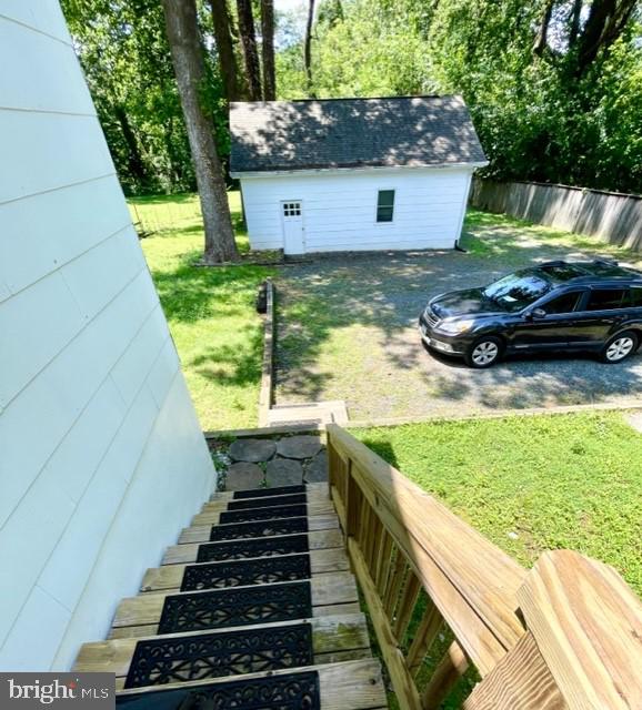 225 B Dewey Drive, Unit B Annapolis, MD 21401 - Photo 15 of 15 a view of a backyard with sitting area