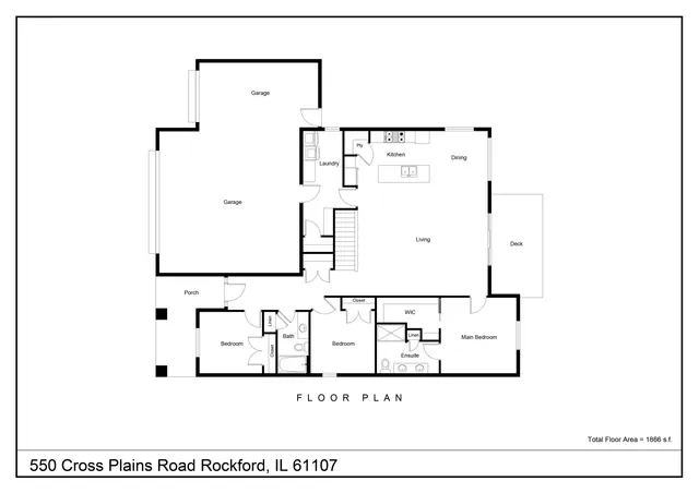 $399,900 | 550 Cross Plains Road, Rockford, IL 61107