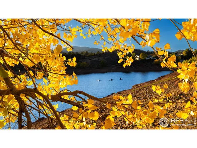 a view of an outdoor space and mountain view