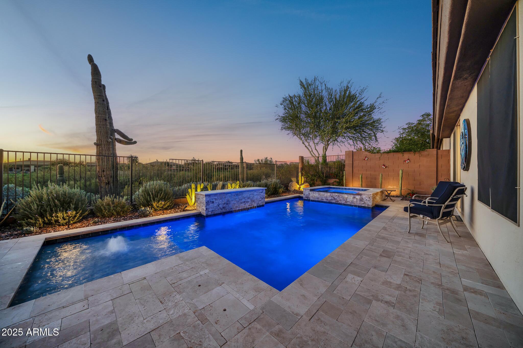 41822 North Crooked Stick Road Anthem, AZ 85086 - Photo 59 of 90 41822 N Crooked Stick Rd Twilight-9