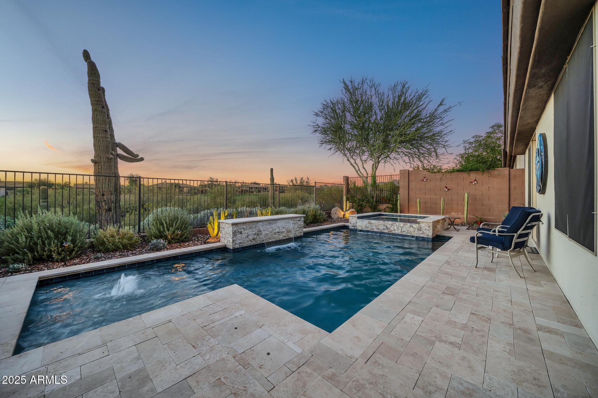 41822 North Crooked Stick Road Anthem, AZ 85086 - Photo 72 of 90 a view of swimming pool with chairs