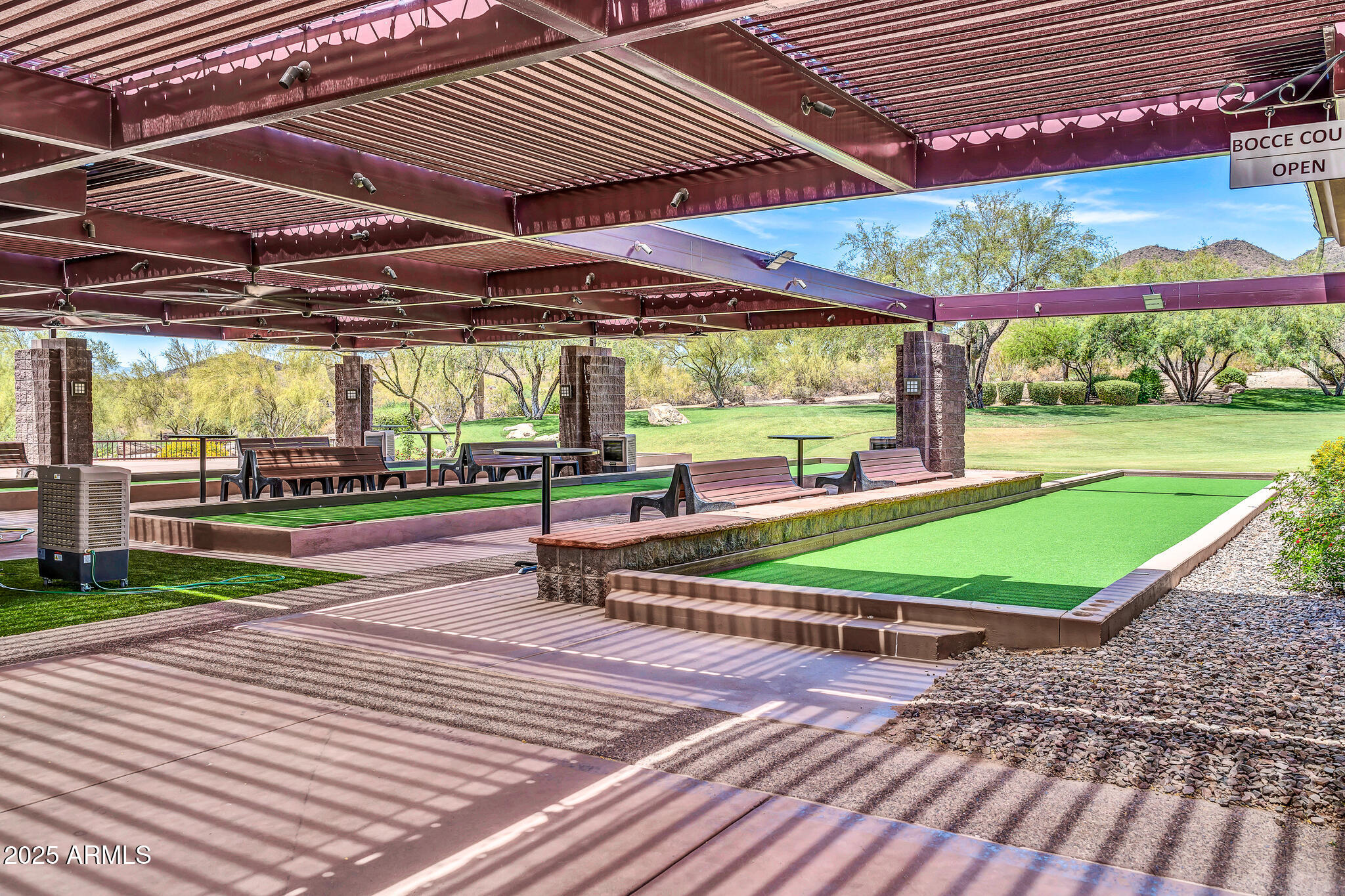 41822 North Crooked Stick Road Anthem, AZ 85086 - Photo 78 of 90 a view of a porch and garden