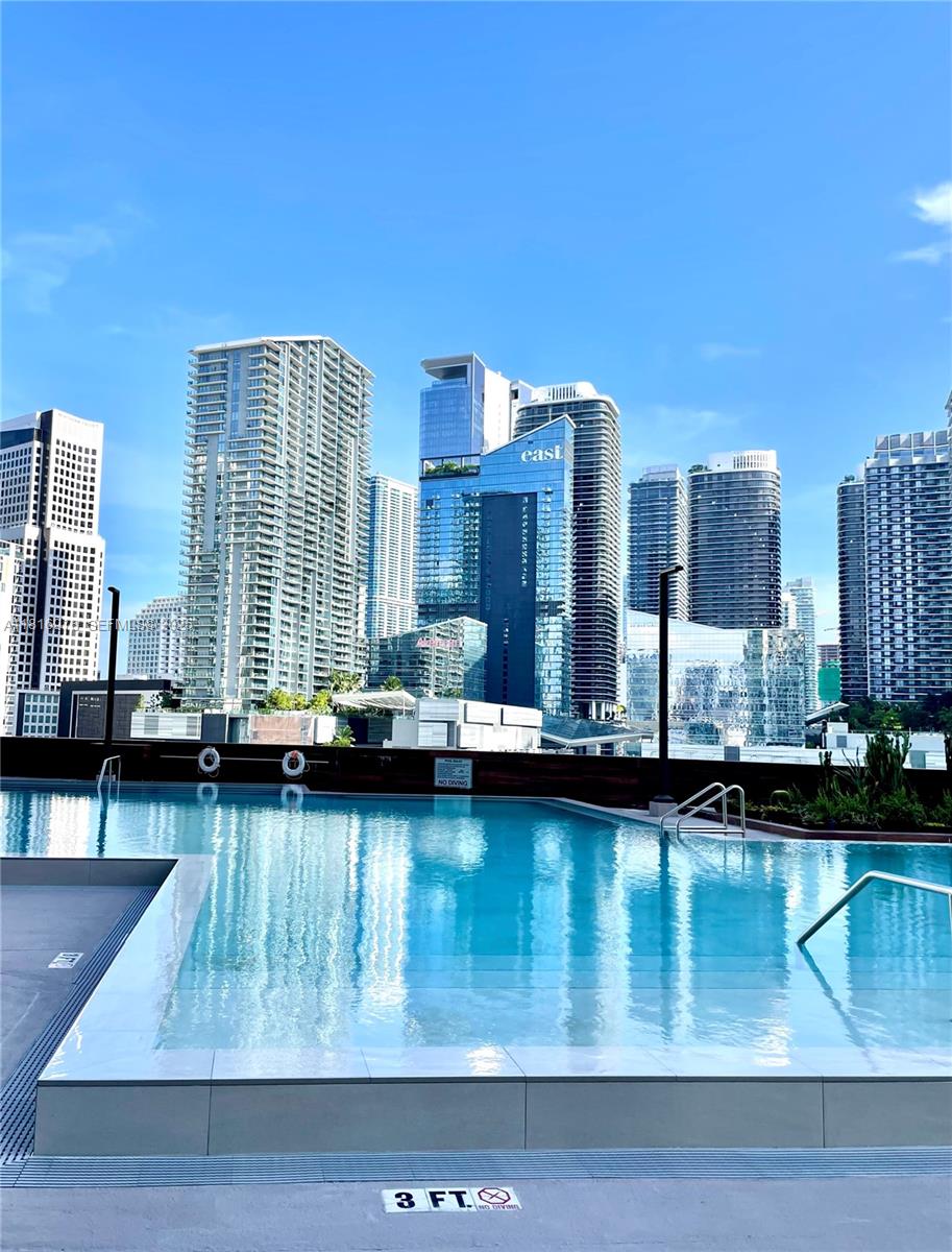 350 South Miami Avenue, Unit 1103 Miami, FL 33130 - Photo 6 of 32 a view of a swimming pool and outdoor space