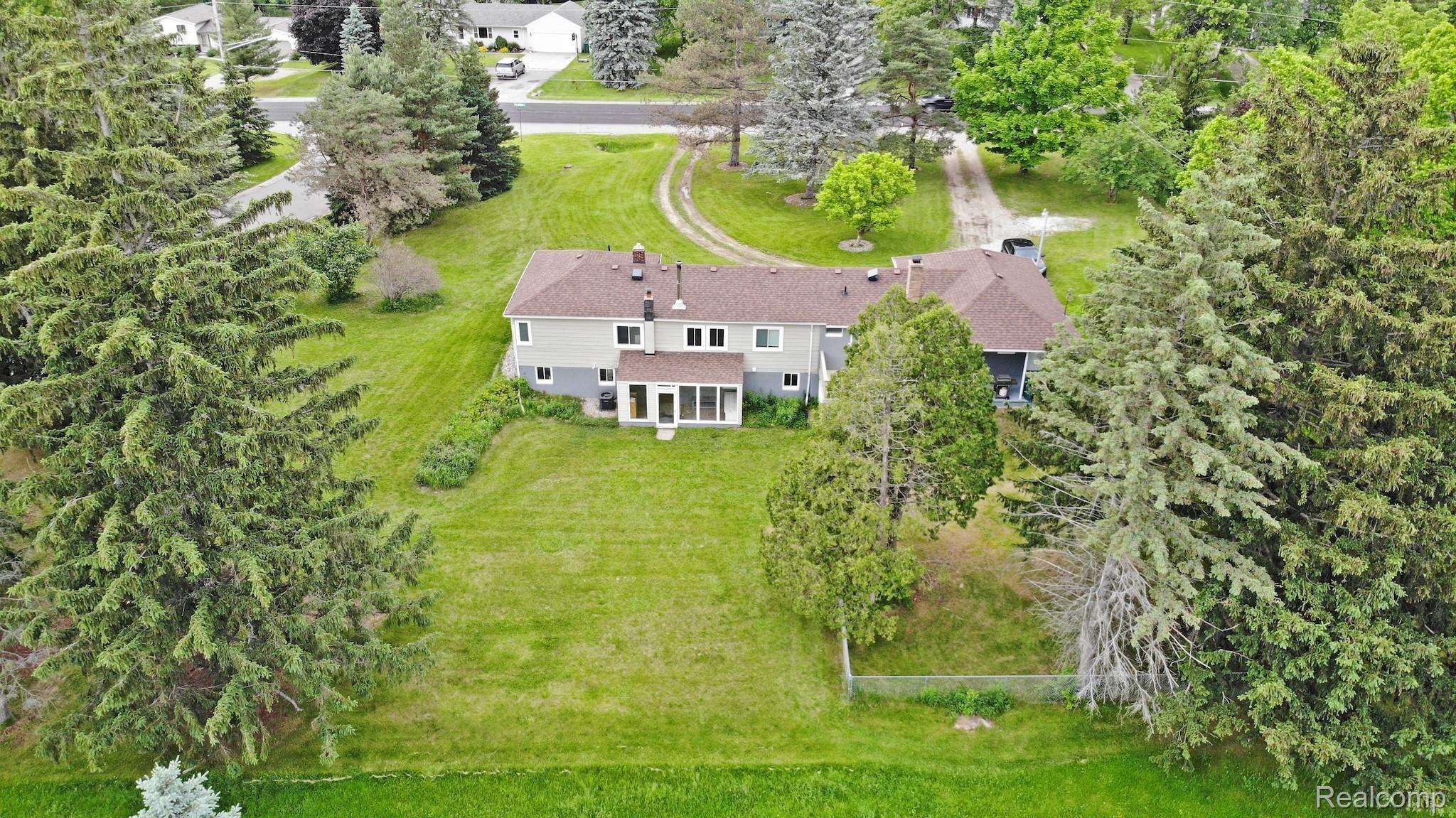 8340 East Baldwin Road Goodrich, MI 48438 - Photo 53 of 57 Aerial Backyard