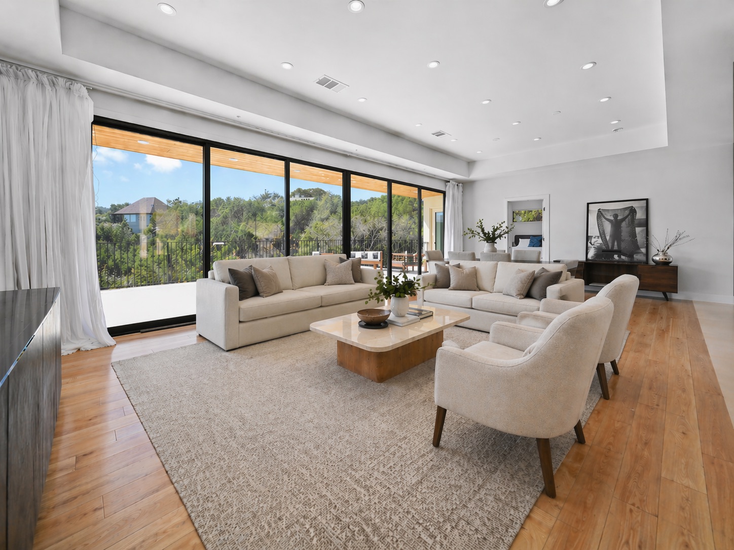 405 Barrett Lane Austin, TX 78733 - Photo 25 of 35 Guest house living (virtually staged)