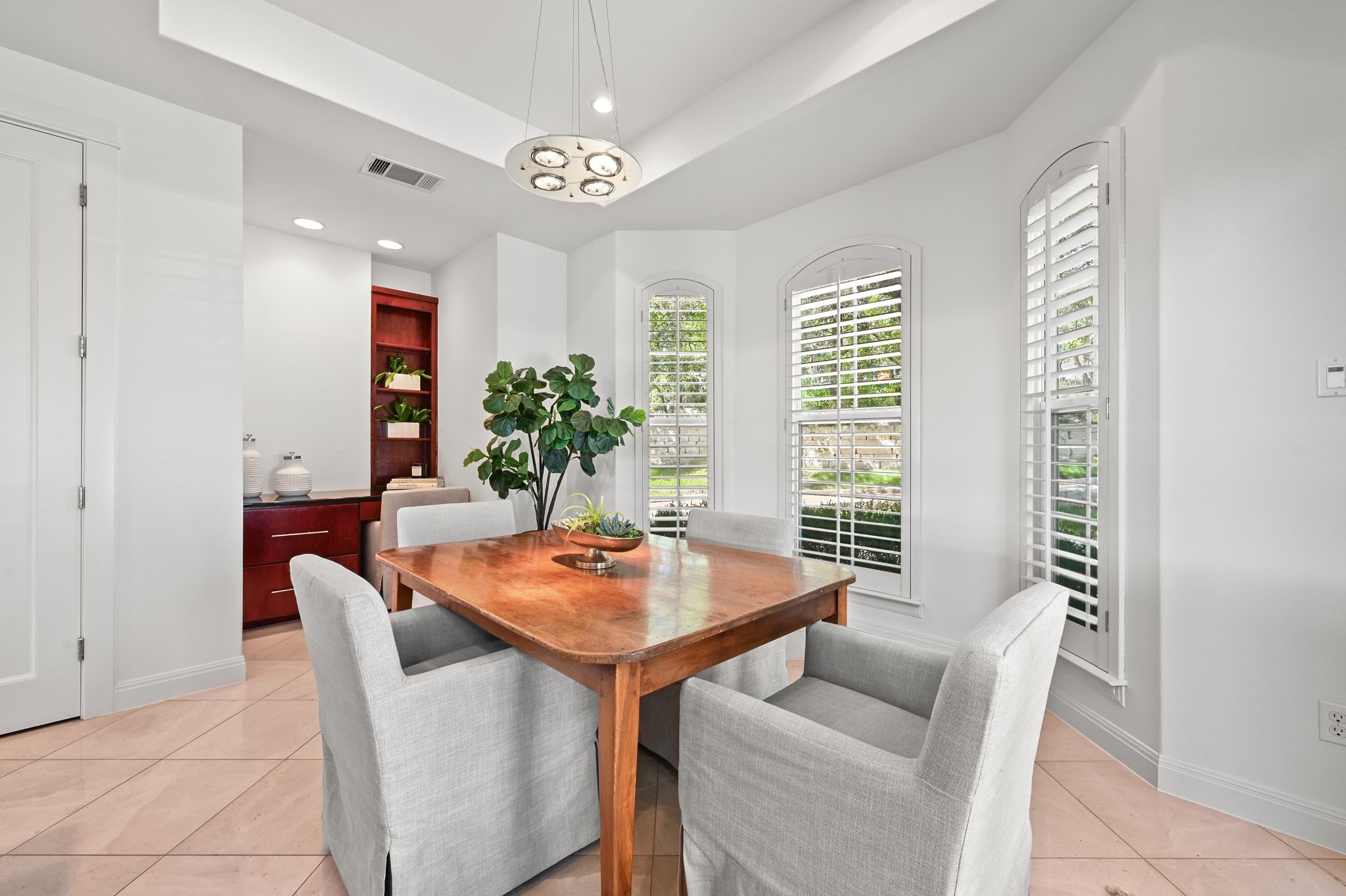 405 Barrett Lane Austin, TX 78733 - Photo 8 of 37 a dining room with furniture and window