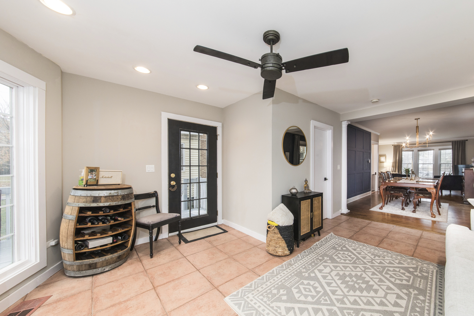 904 Harrison Street Park Ridge, IL 60068 - Photo 7 of 20 a living room with furniture and a chandelier
