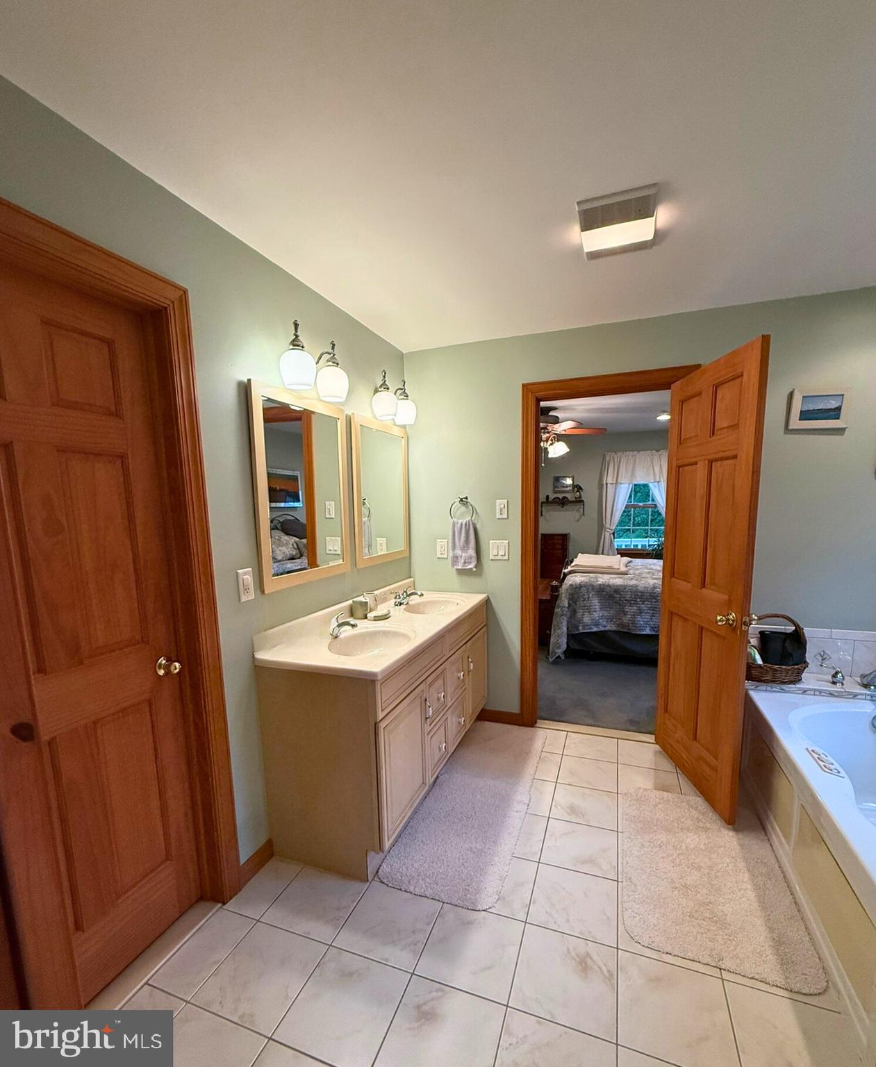 31569 Jim Davis Road Galena, MD 21635 - Photo 26 of 42 a large bathroom with a tub sink and mirror
