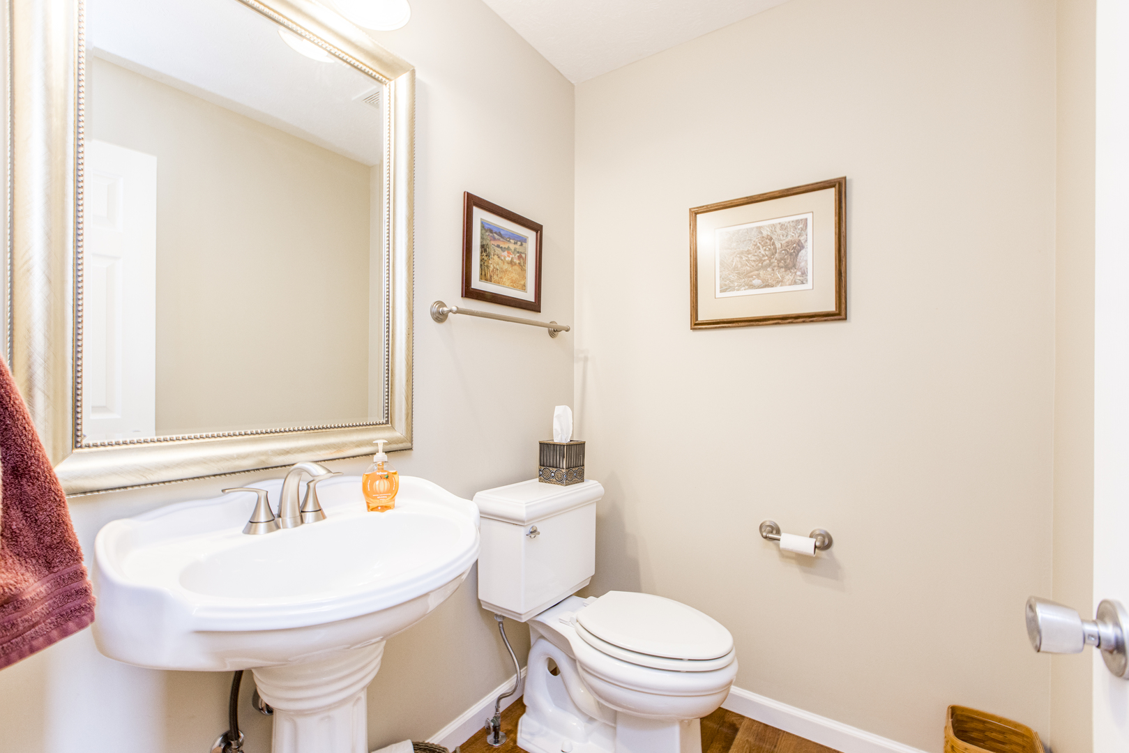 1511 Biltmore Court Normal, IL 61761 - Photo 13 of 35 a white toilet sitting next to a bathroom sink