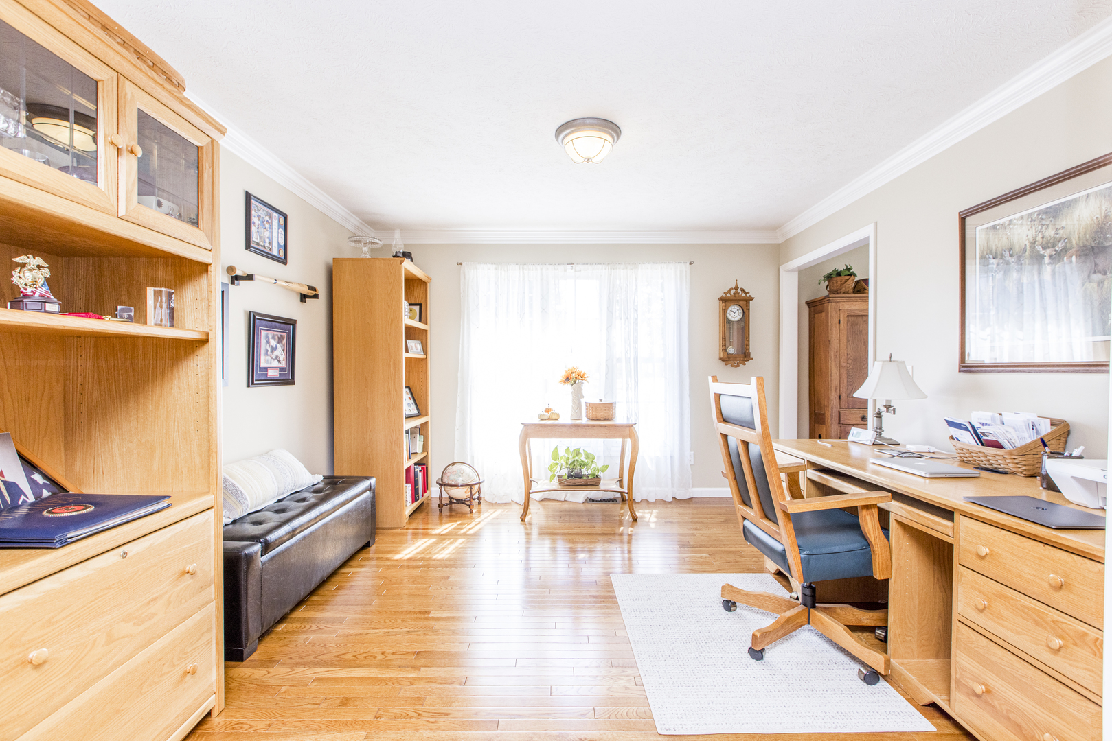 1511 Biltmore Court Normal, IL 61761 - Photo 9 of 35 a dining hall with stainless steel appliances granite countertop a stove and a dining table with wooden floor
