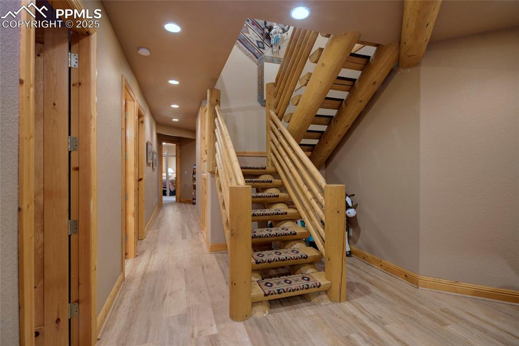 11771 East Smith Road Elbert, CO 80106 - Photo 14 of 35 a view of an entryway with wooden floor