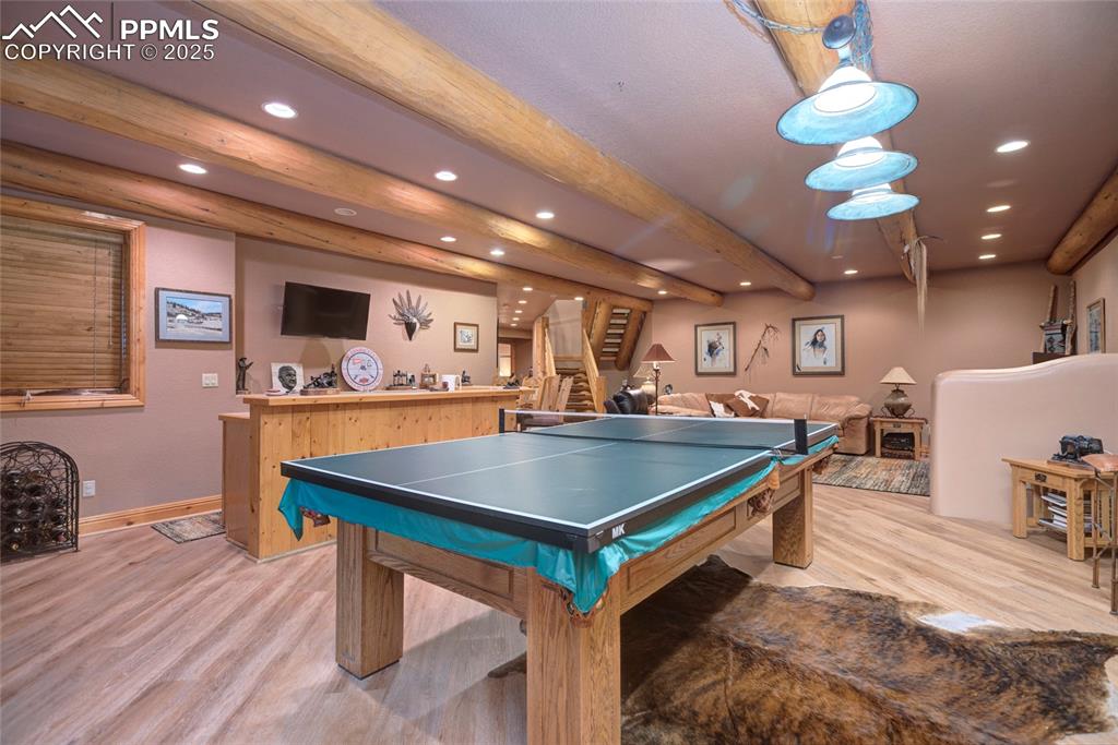 11771 East Smith Road Elbert, CO 80106 - Photo 25 of 35 a room with furniture and pool table