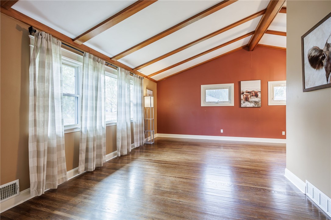 6 Jeanmoor Road Greece, NY 14616 - Photo 7 of 31 Spacious Living Room with refinished hardwood floo
