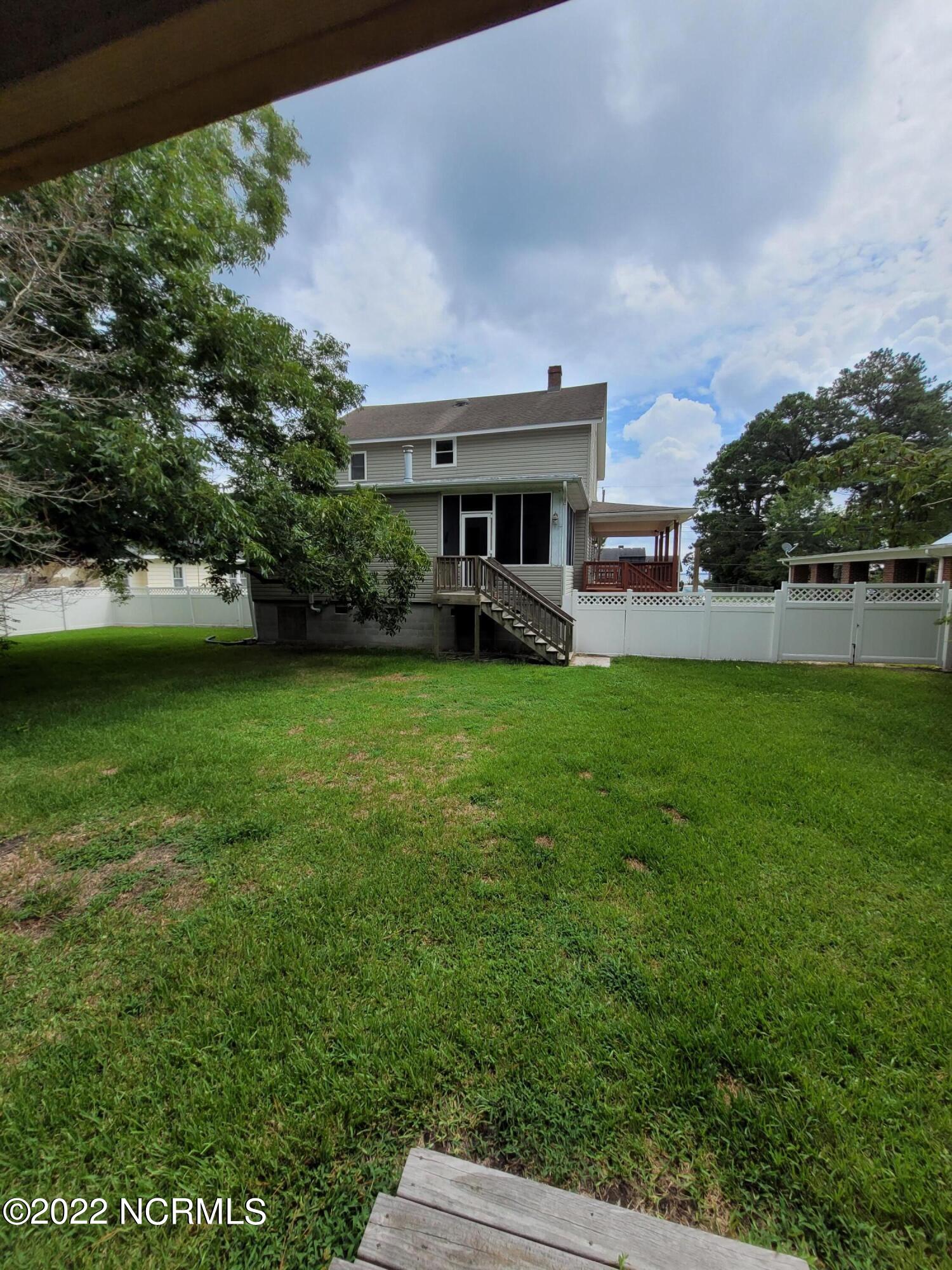 76 2nd Street Vandemere, NC 28587 - Photo 43 of 45 Large Back Yard with Privacy Fence