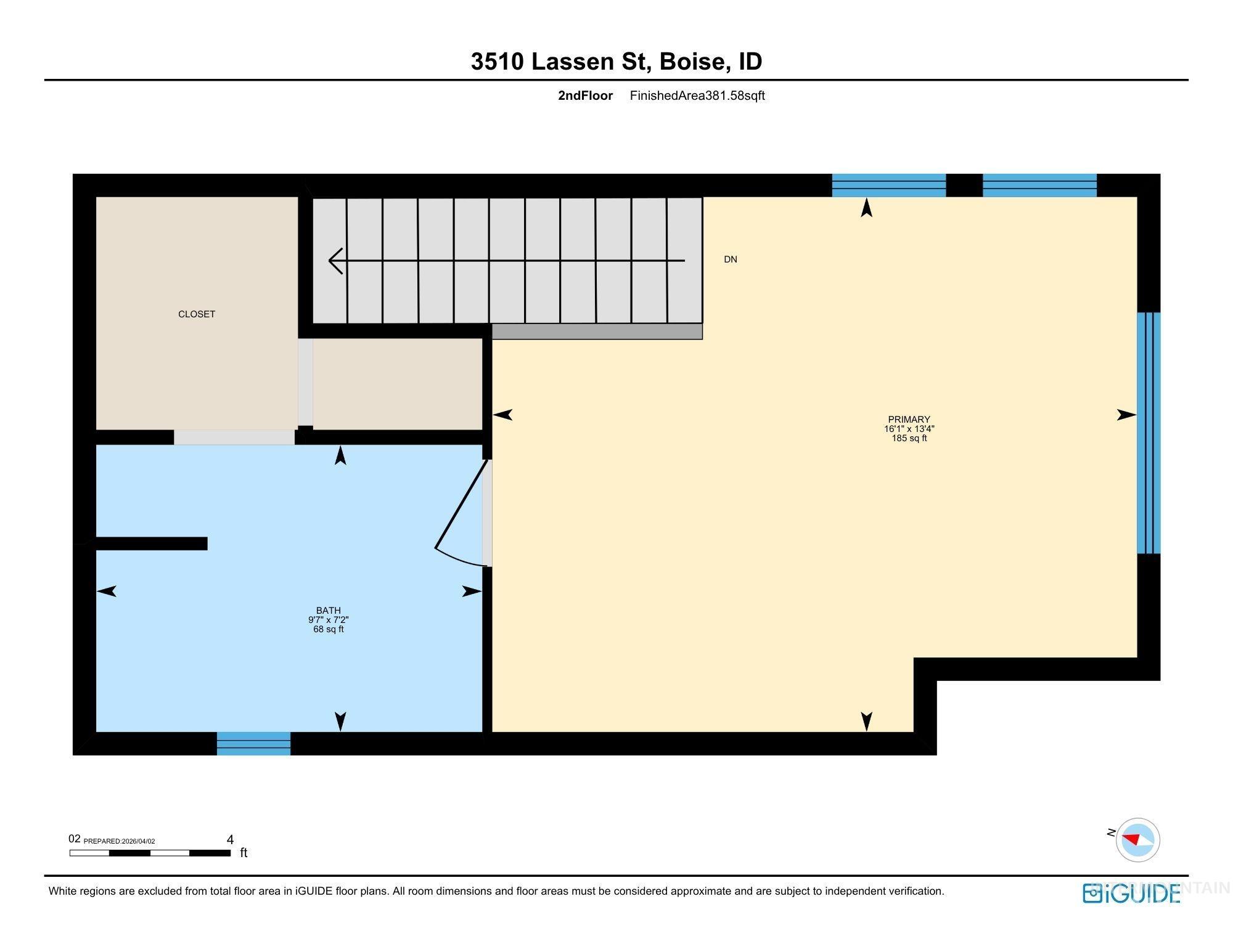 3510 Lassen Street Boise, ID 83703 - Photo 49 of 50 View of property floor plan
