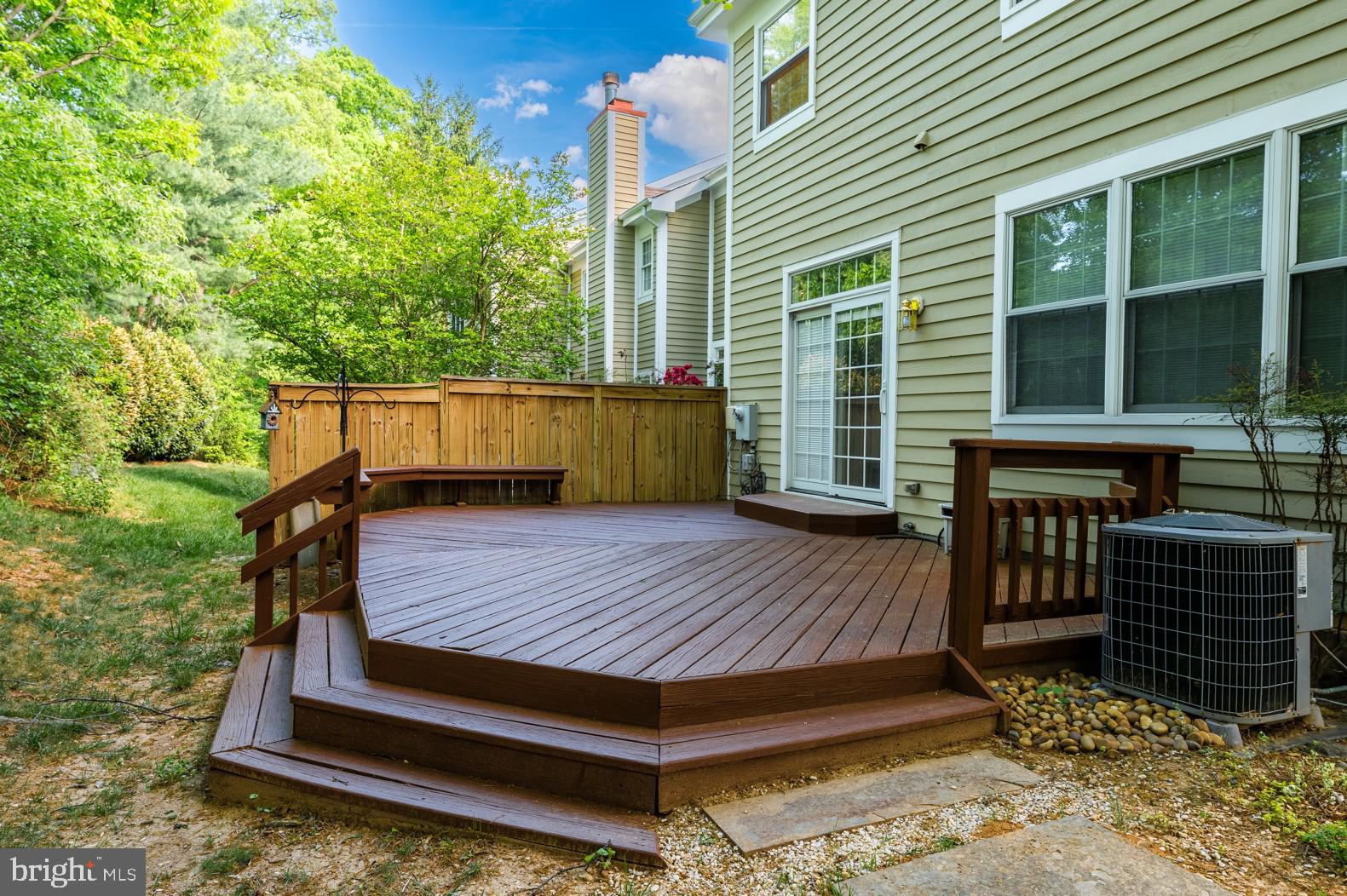 1211 Woodbrook Court Reston, VA 20194 - Photo 4 of 6 Inviting outdoor deck in serene setting.