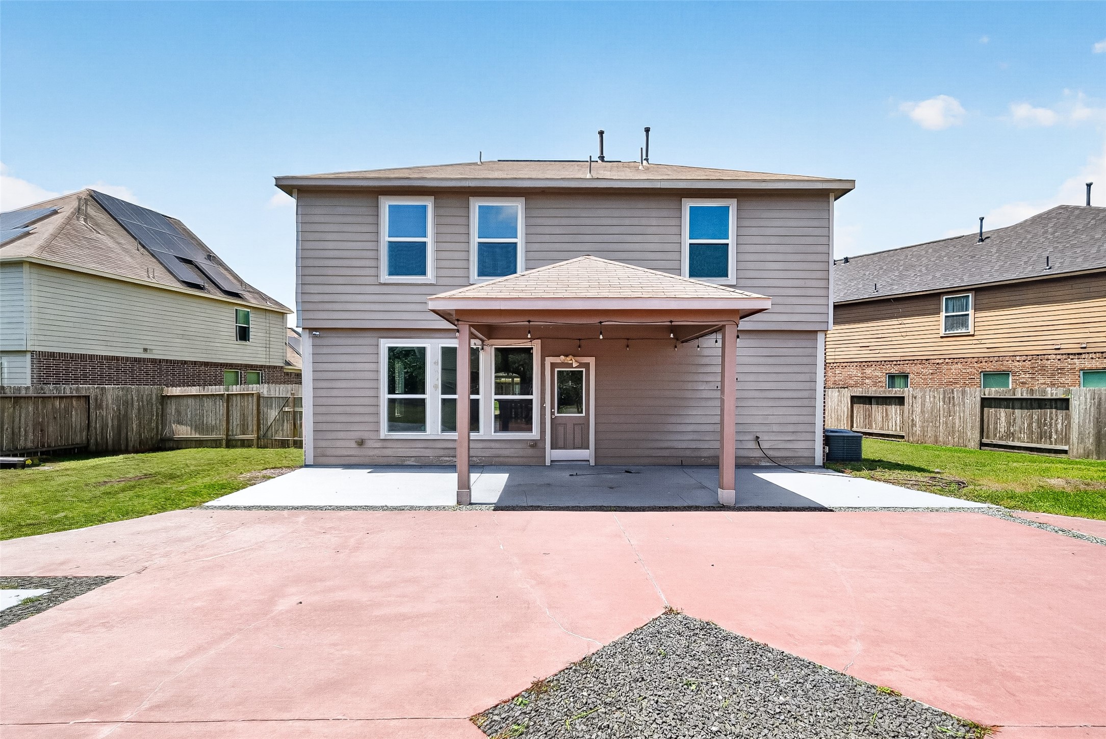 2702 Modano Court Fresno, TX 77545 - Photo 41 of 46 a front view of a house with a yard