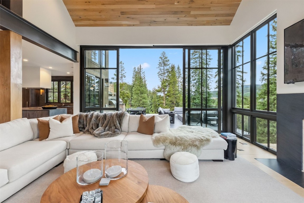 628 Independence Road Keystone, CO 80435 - Photo 5 of 50 a living room with furniture and a large window