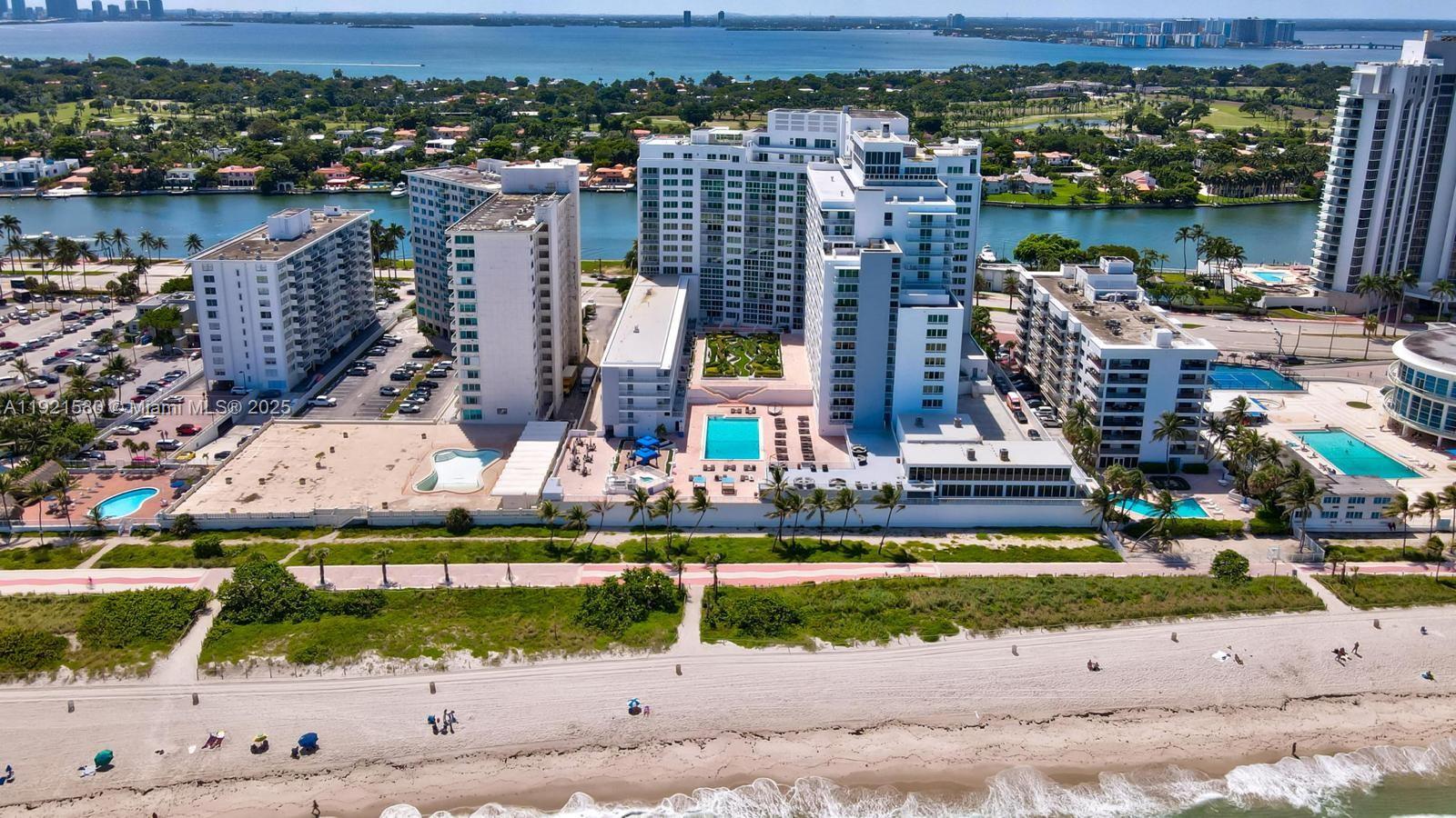 5401 Collins Avenue, Unit 340 Miami Beach, FL 33140 - Photo 9 of 54 a view of a city with a lake view