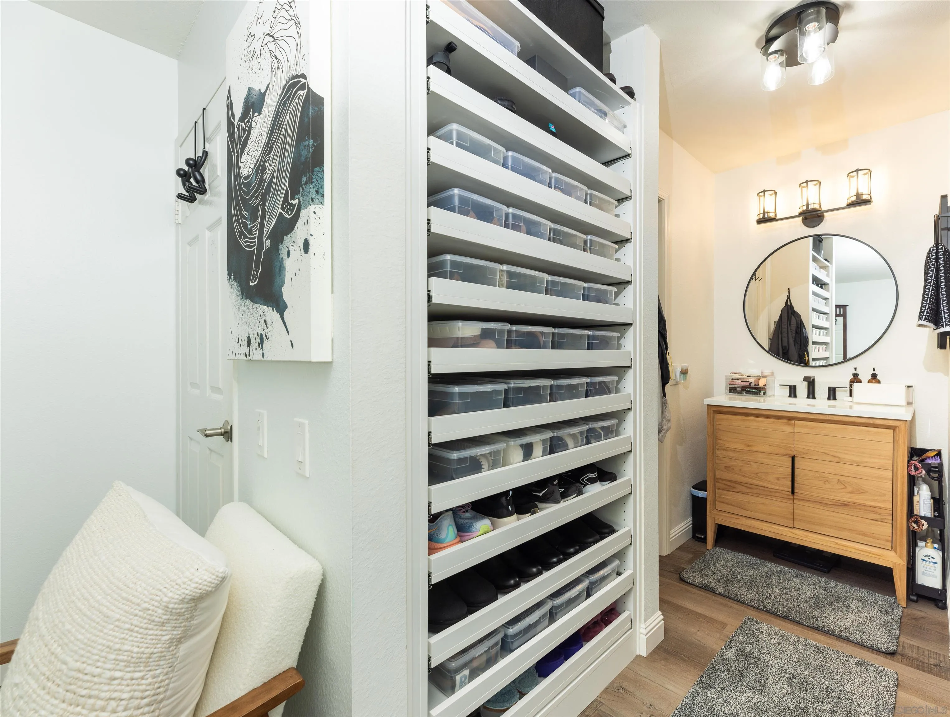 3550 Ruffin Road, Unit 155 San Diego, CA 92123 - Photo 15 of 25 a bathroom with a sink and a mirror