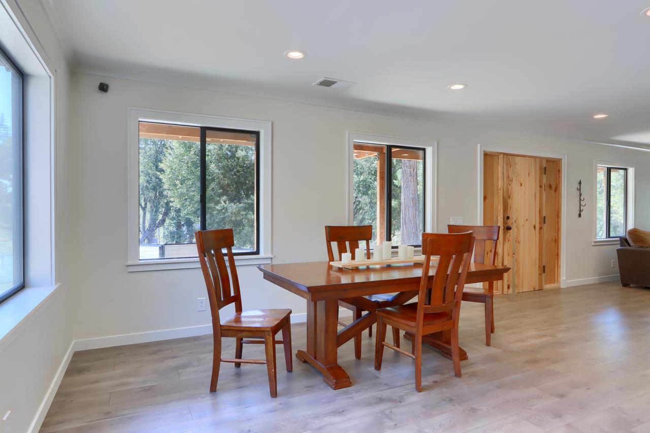 3318 Triangle Road Mariposa, CA 95338 - Photo 8 of 49 a view of a dining room with furniture window and wooden floor