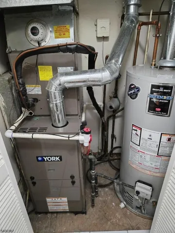 a view of water heater room