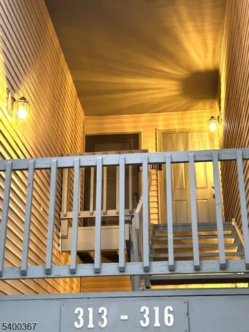 a view of front door