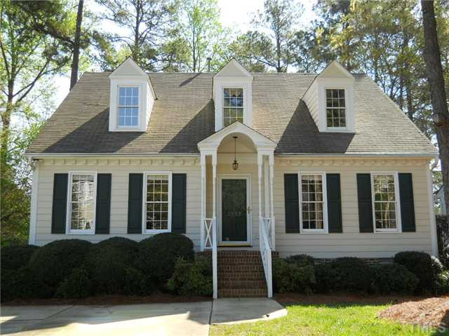 2957 Tillinghast Trail Raleigh, NC 27613 - Photo 1 of 25 Charming 1.5 story in wonderful Wildwood Green Golfing community. This home has 3,049 sq. ft, fabulous finished basement and overlooks the 10th fairway and pond. No city taxes here! Many updates!