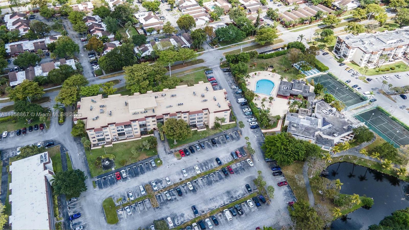7300 Northwest 17th Street, Unit 314 Plantation, FL 33313 - Photo 24 of 30 an aerial view of a city